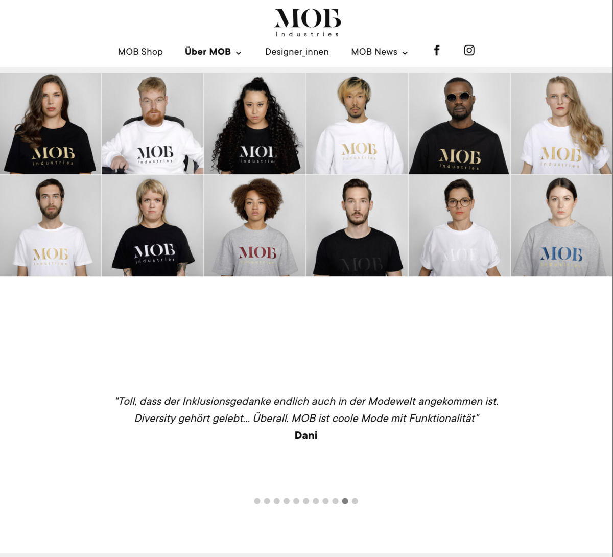 mob-industries.com Screenshot